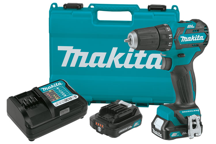 FD07R1 Makita 12V Max CXT Lithium-Ion Brushless Cordless 3/8'' Driver ...