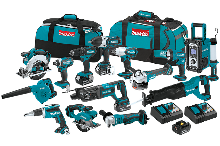 XT1501 Makita 18V LXT Lithium-Ion Cordless 15PC Combo Kit (3.0Ah)