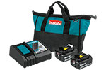 BL1840BDC2 Makita 18V LXT Lithium-Ion Battery And Rapid Optimum Charger Starter Pack (4.0Ah)