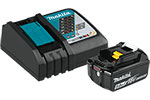 BL1850BDC1 Makita 18V LXT Lithium-Ion Battery And Charger Starter Pack (5.0Ah)