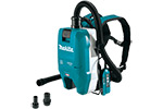 Makita GCV06Z 40V max XGT Brushless Cordless 1/2 Gallon HEPA Filter Backpack Dry Dust Extractor, AWS Capable, Tool Only