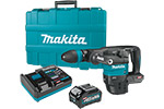 Makita GMH01M1 40V max XGT Brushless Cordless 15 lb. SDS-MAX AVT Demolition Hammer Kit, AWS Capable (4.0Ah)