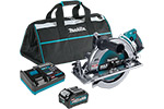 Makita GSR02M1 40V max XGT Brushless Cordless Rear Handle 10-1/4'' Circular Saw Kit, AWS Capable (4.0Ah)