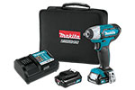 Makita WT02R1 12V max CXT Lithium-Ion Cordless 3/8'' Sq. Drive Impact Wrench Kit (2.0Ah)
