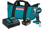 Makita XDT131 18V LXT Lithium-Ion Brushless Cordless Impact Driver Kit (3.0Ah)