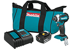 Makita XDT13SM1 18V LXT Lithium-Ion Brushless Cordless Impact Driver Kit (4.0Ah)
