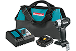 Makita XDT15R1B 18V LXT Lithium-Ion Sub-Compact Brushless Cordless Impact Driver Kit (2.0Ah)