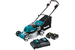 Makita XML03CM1 36V (18V X2) LXT Brushless 18'' Lawn Mower Kit with 4 Batteries (4.0Ah)