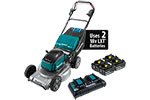 Makita XML09PT1 36V (18V X2) LXT Brushless 21'' Self-Propelled Commercial Lawn Mower Kit with 4 Batteries (5.0Ah)