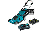 Makita XML14CT1 36V (18V X2) LXT 19'' Self-Propelled Lawn Mower Kit with 4 Batteries (5.0Ah)