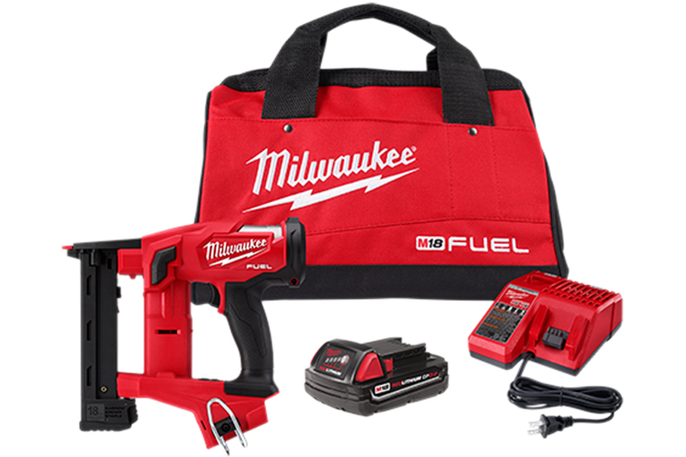 2749-21CT Milwaukee M18 FUEL 18GA 1/4'' NARROW CROWN STAPLER KIT