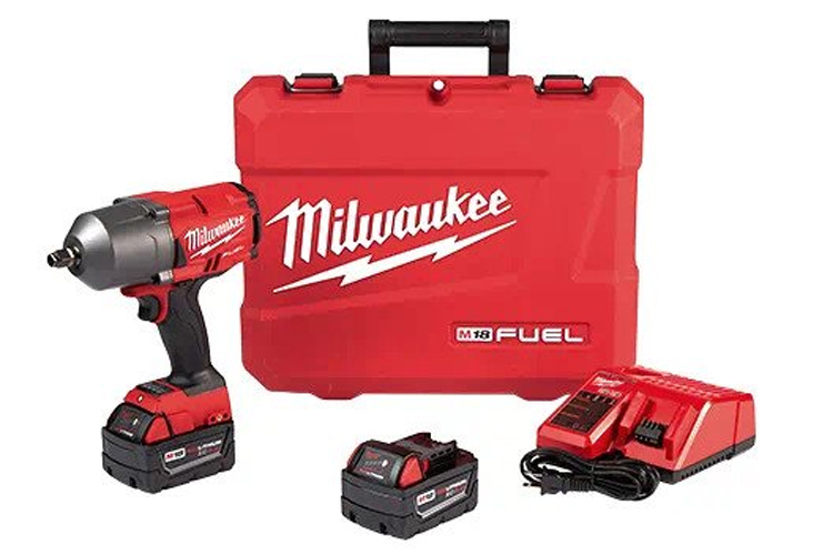 2767-22 Milwaukee M18 FUEL 1/2'' High Torque Impact Wrench w/ Friction ...