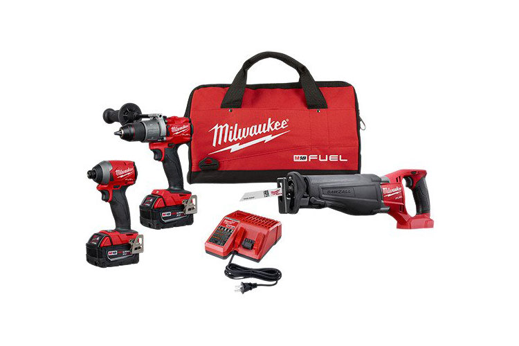 2997-23 Milwaukee M18 Fuel 3-Piece Combo Kit