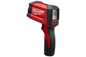 2269-20 Milwaukee 30:1 Infrared/Contact Temp-Gun