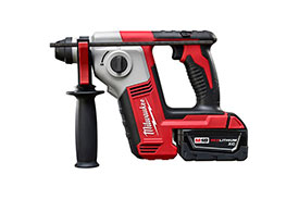 2612-22 Milwaukee M18 Cordless 5/8'' SDS Plus Rotary Hammer Kit
