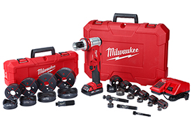 2677-23 Milwaukee M18 FORCE LOGIC 6T Knockout Tool 1/2'' - 4'' Kit