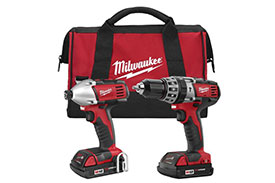 2697-22CT Milwaukee M18 Cordless LITHIUM-ION 2-Tool Combo Kit