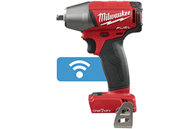 2758-20 Milwaukee M18 FUEL w/ ONE-KEY 3/8'' Compact Impact Wrench w/ Friction Ring (Tool Only)