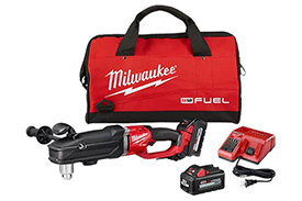2809-22 Milwaukee M18 Fuel Super Hawg 1/2'' Right Angle Drill Kit