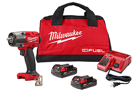 2960-22CT Milwaukee M18 FUEL 3/8'' Mid-Torque Impact Wrench w/ Friction Ring CP2.0 Kit