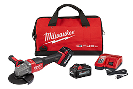 2980-22 Milwaukee M18 FUEL 4-1/2'' - 6'' Braking Grinder Kit, Paddle Switch No-Lock