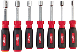 48-22-2507 Milwaukee 7 PC Magnetic HollowCore SAE Nut Driver Set