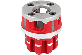 Milwaukee 48-36-1307 Compact 1/2'' Alloy NPT Portable Pipe Threading Forged Aluminum Die Head