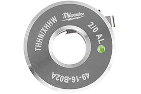 Milwaukee 49-16-B02A 2/0 AWG Cable Stripper Aluminum THHN/XHHW Bushing