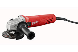 6146-33 Milwaukee 11 Amp 4-1/2'' Small Angle Grinder with Slide Lock-On Switch