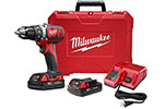 2606-22CT Milwaukee M18 Compact 1/2'' Drill Driver Kit