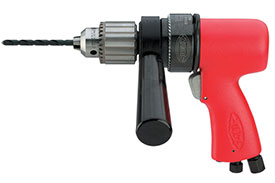 3P1640 Sioux Tools Pistol Grip Non-Reversible 1.2 hp (0.90 kW) Keyed Chuck Drill