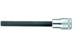 03151410 Stahlwille 1054/10 10mm Extra Long Hex Key Screwdriver Socket, 1/2'' Square Drive