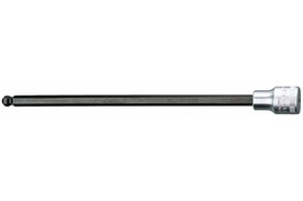 03310008 Stahlwille 1054KK 8mm Ball-End Special Length Hex Key Screwdriver Socket, 1/2'' Square Drive
