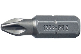 08010002 Stahlwille PH 1222 #2 Phillips Screwdriver Bit, 1/4'' Hex Drive