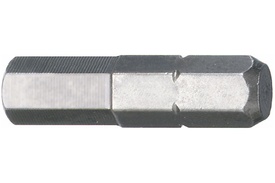 08090006 Stahlwille 1303 6mm Hex Key Screwdriver Bit, 1/4'' Hex Drive