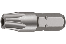 08161020 Stahlwille 1442 TPI TPI20 5-Point Torx Screwdriver Bit, 1/4'' Hex Drive
