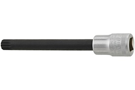 03261410 Stahlwille 3054X M10 Extra Long Triple Square Screwdriver Socket, 1/2'' Square Drive