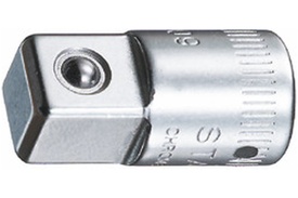 11030002 Stahlwille 409 3/8'' Socket Adapter, 1/4'' Square Drive