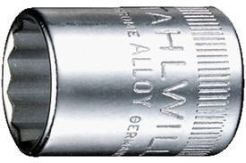 01530012 Stahlwille 40aD 3/16'' SAE 12-Point Socket, 1/4'' Square Drive