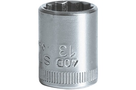 01030014 Stahlwille 40D 14mm 12-Point Socket, 1/4'' Square Drive
