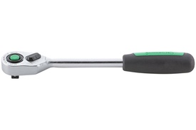 11111040 Stahlwille 415QRL N Long QuickRelease Fine-Tooth Ratchet w/ 2-Component Handle, 1/4'' Square Drive