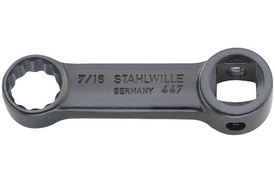 02470024 Stahlwille 447a 3/8'' 12-Point Box End Socket Adapter, 3/8'' Square Drive