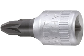 01300002 Stahlwille 44PZ PZ2 Pozidriv Screwdriver Socket, 1/4'' Square Drive