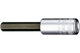 01450007 Stahlwille 44a 7/64'' Hex Key Screwdriver Socket, 1/4'' Square Drive