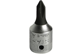01290001 Stahlwille 44PH PH1 Phillips Screwdriver Socket, 1/4'' Square Drive