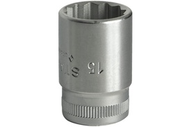 02010015 Stahlwille 45 15mm 12-Point Socket, 3/8'' Square Drive