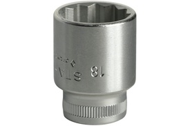 02010018 Stahlwille 45 18mm 12-Point Socket, 3/8'' Square Drive