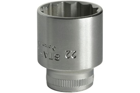 02010022 Stahlwille 45 22mm 12-Point Socket, 3/8'' Square Drive