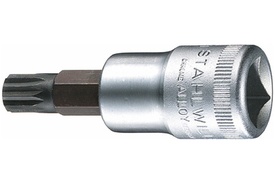 03060005 Stahlwille 54X M5 Triple Square Screwdriver Socket, 1/2'' Square Drive