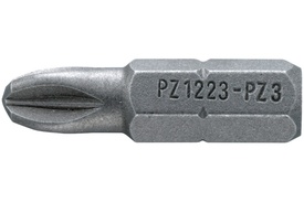 08050003 Stahlwille PZ 1223 #3 Pozidriv Screwdriver Bit, 1/4'' Hex Drive
